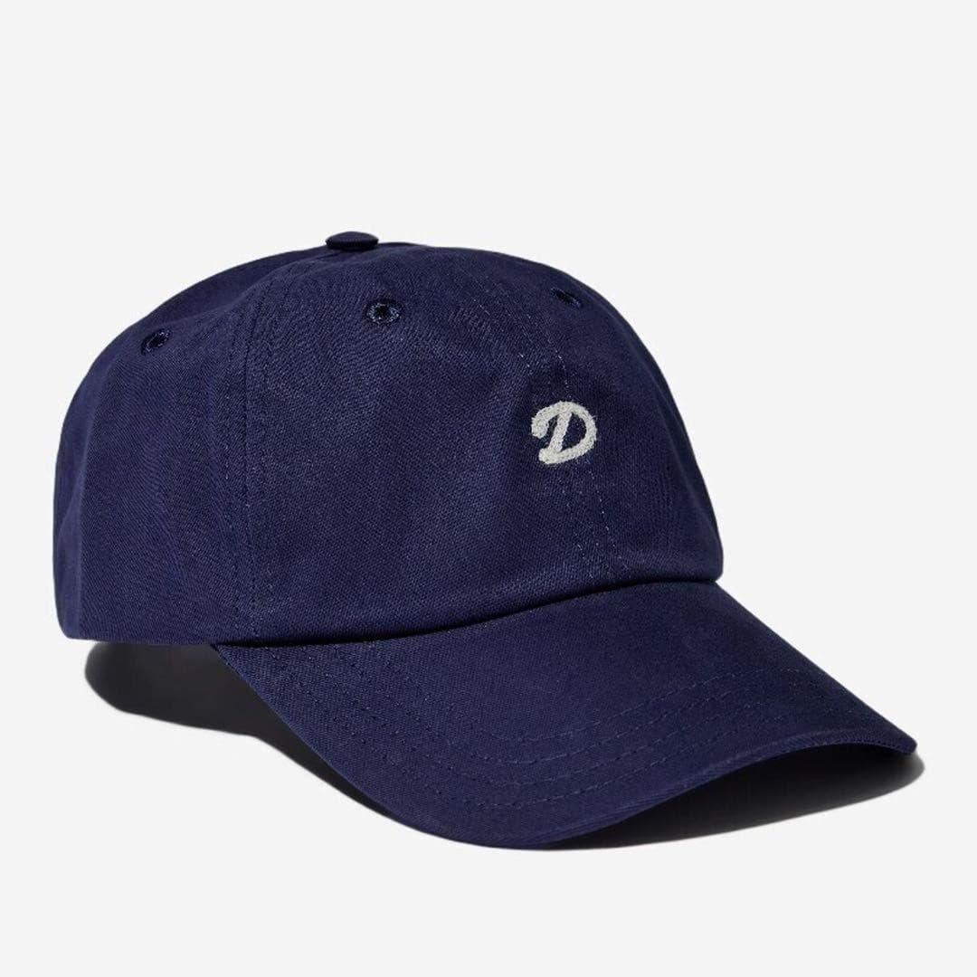 Drake's Cotton Twill Cap Navy - Vintage Style Baseball Hat