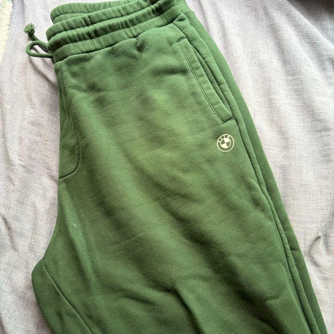 Kith BMW Elektro-Au Green Sweatpants Collab Rare Adult Athletic Apparel