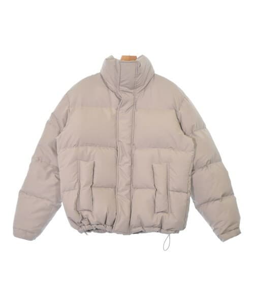 AURALEE x Kith Men's Down Jacket Beige Gray Size 3 Japan