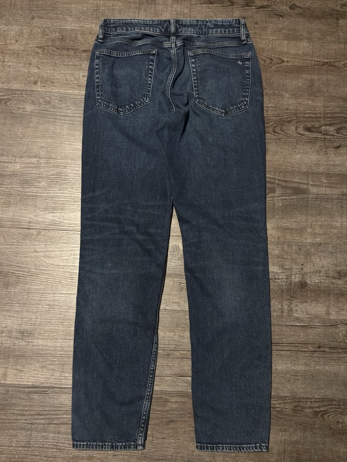Rag & Bone Mens Sz 30x32 Fit 3 Athletic Tapered Leg Medium Wash Denim Jeans