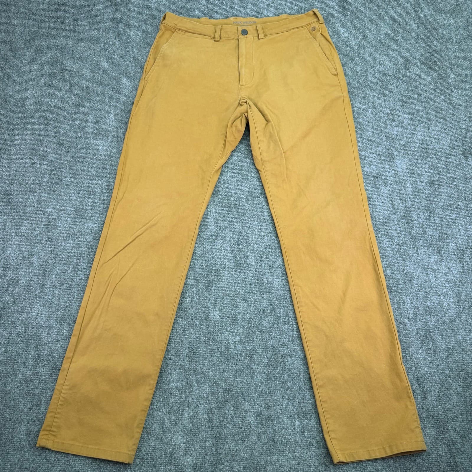 Mack Weldon Pants Men's 32x34 (Fits 32x32) Cotton Lyocell Stretch Chino