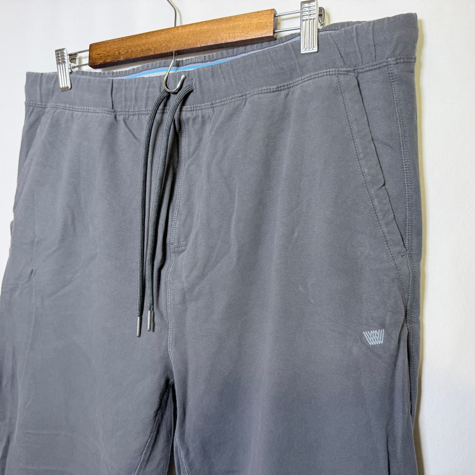 Mack Weldon Sunday Lounge Pants Men XXL Tall Gray Cotton Stretch Joggers