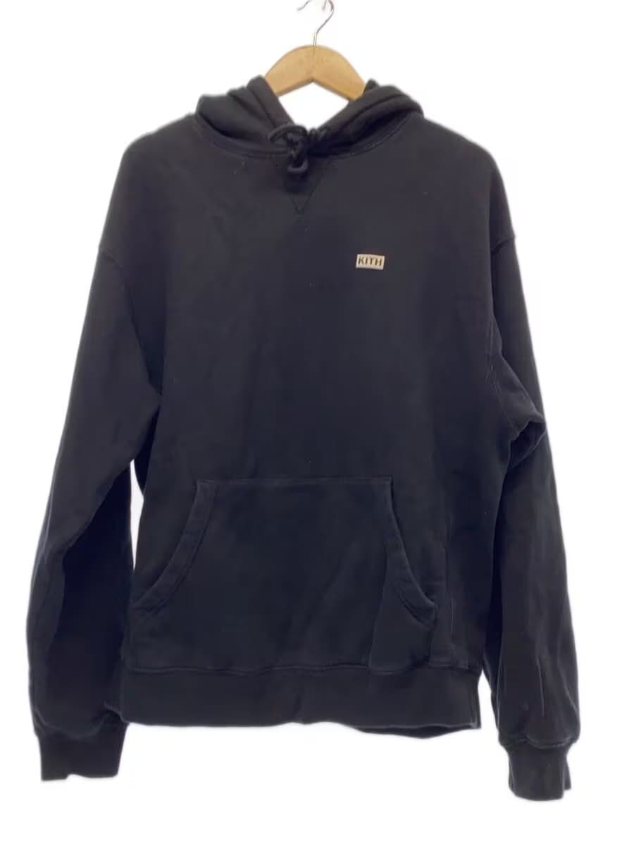 KITH Small Box Logo Hoodie, Size S, Black, 24-070-060-0005-7-0