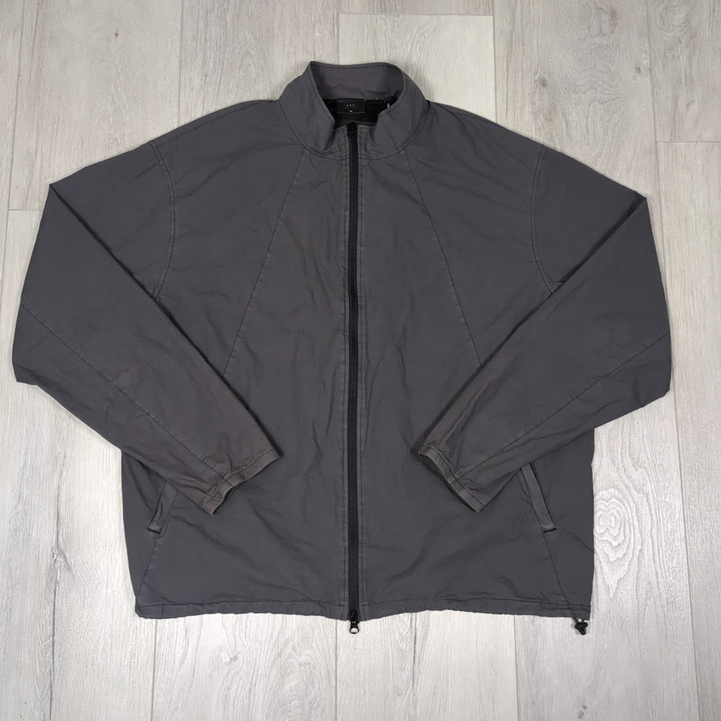 Kith 101 Track Jacket Mens Extra Large Black Full Zip Pockets Paneled Mesh Liner