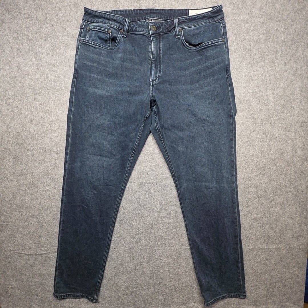 Rag & Bone Jeans Mens 38x32 Blue Fit 2 Athletic Tapered Stretch Denim Pants Soft