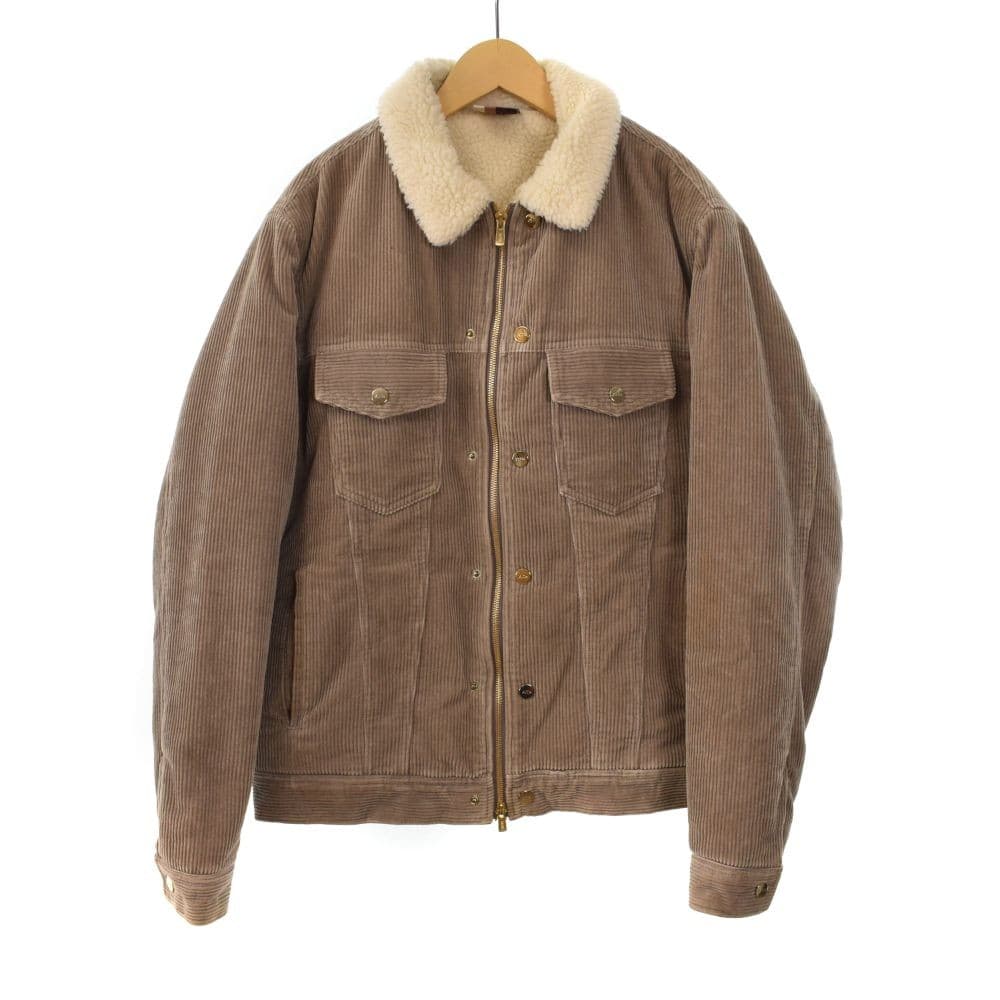 KITH NYC Men’s Corduroy Laight Jacket S Gray Fall Casual Top