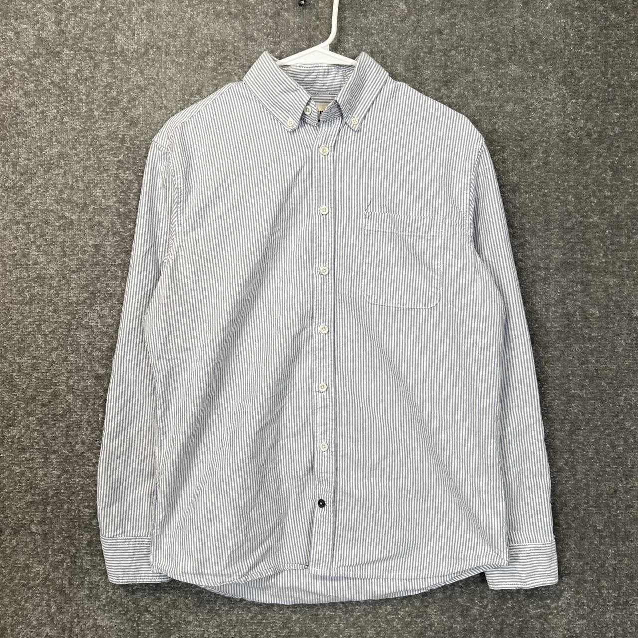 Taylor Stitch The Jack Everyday Oxford Striped Long Sleeve Button Down Mens 40