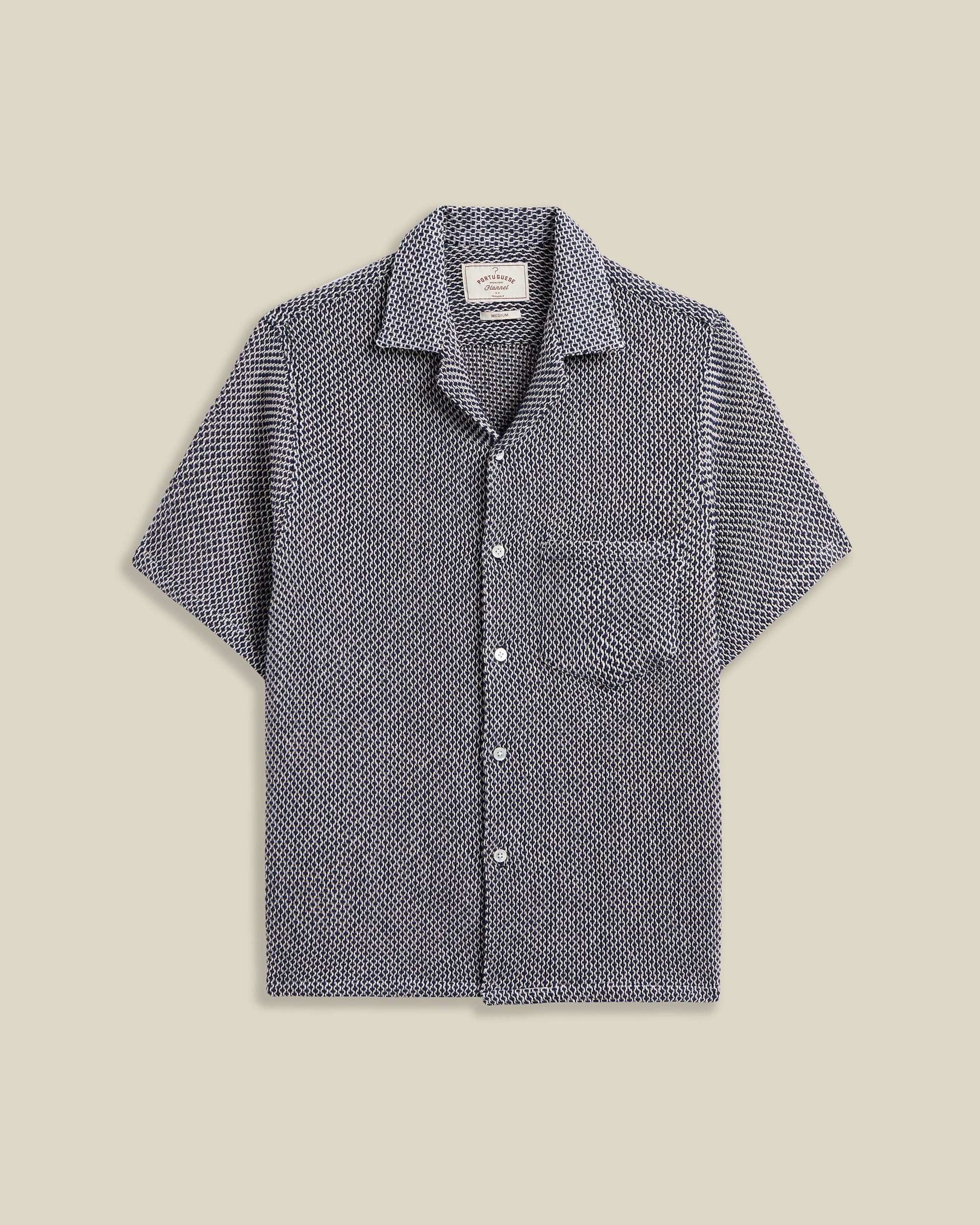 Agora Camp Shirt - Navy