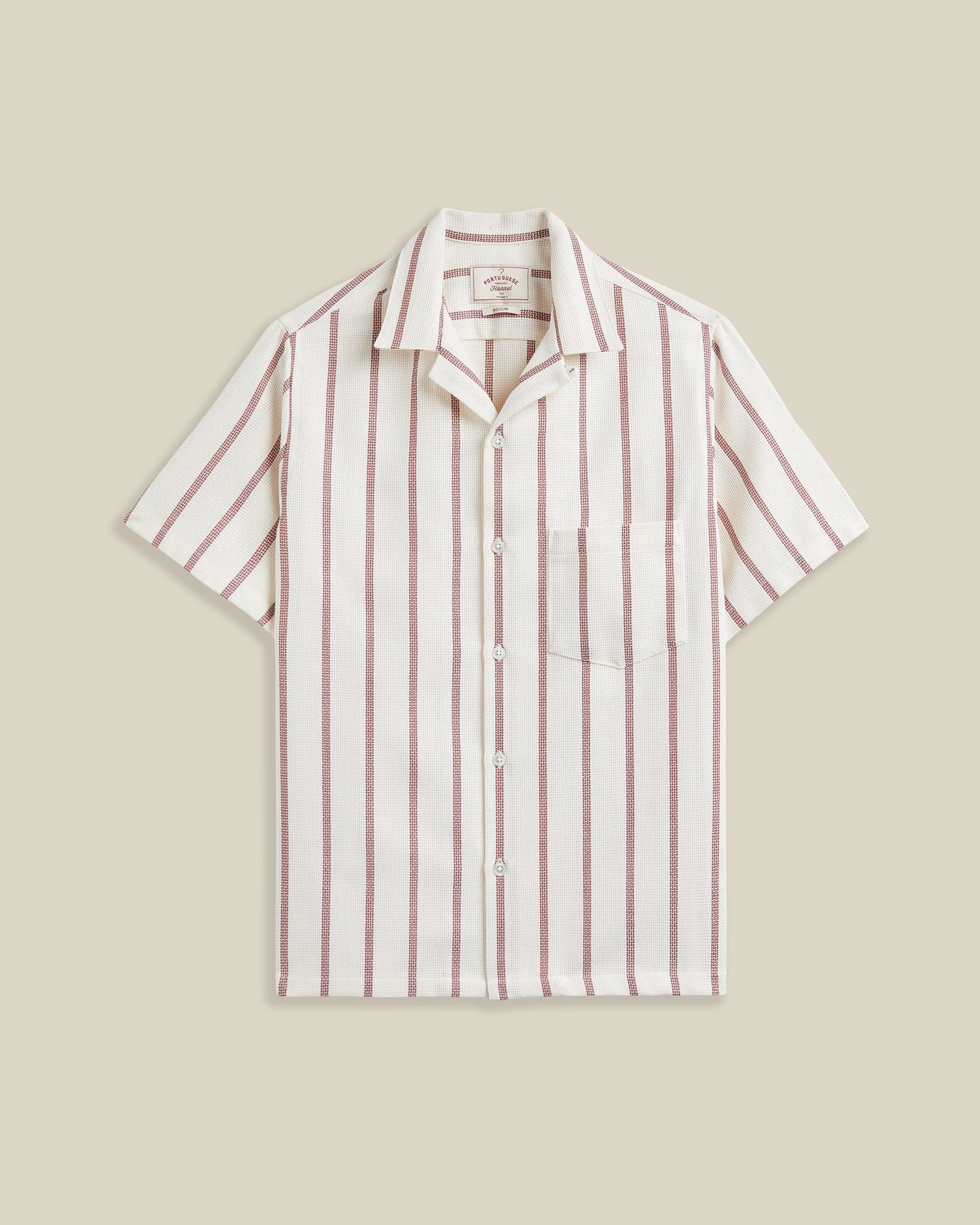 Piquet Stripe - Bordeaux